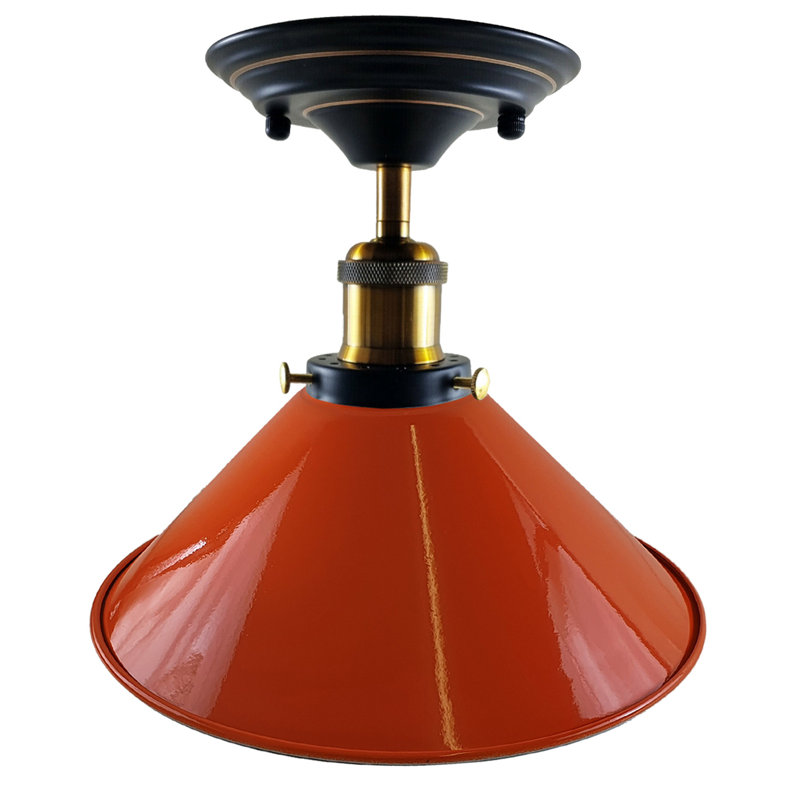 Macleod Flush Mount, Orange