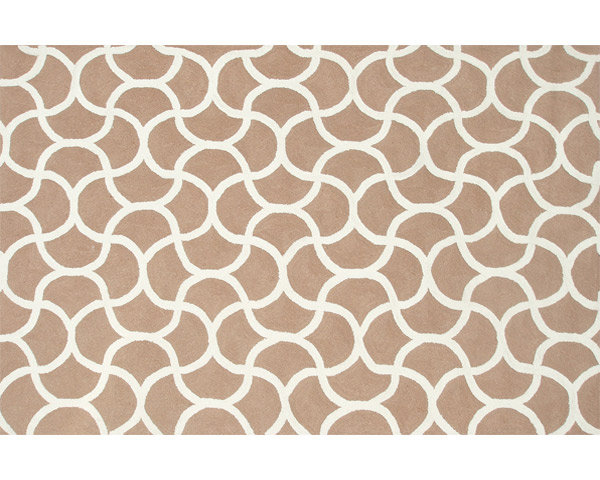 Geometric Indoor Rug, Rectangle 5' x 7'6"