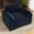 Knopp Velvet Comfort Rest Single Sofa-795805010