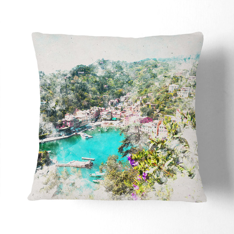 Square Cushion, 40cm H x 40cm W x 15cm D