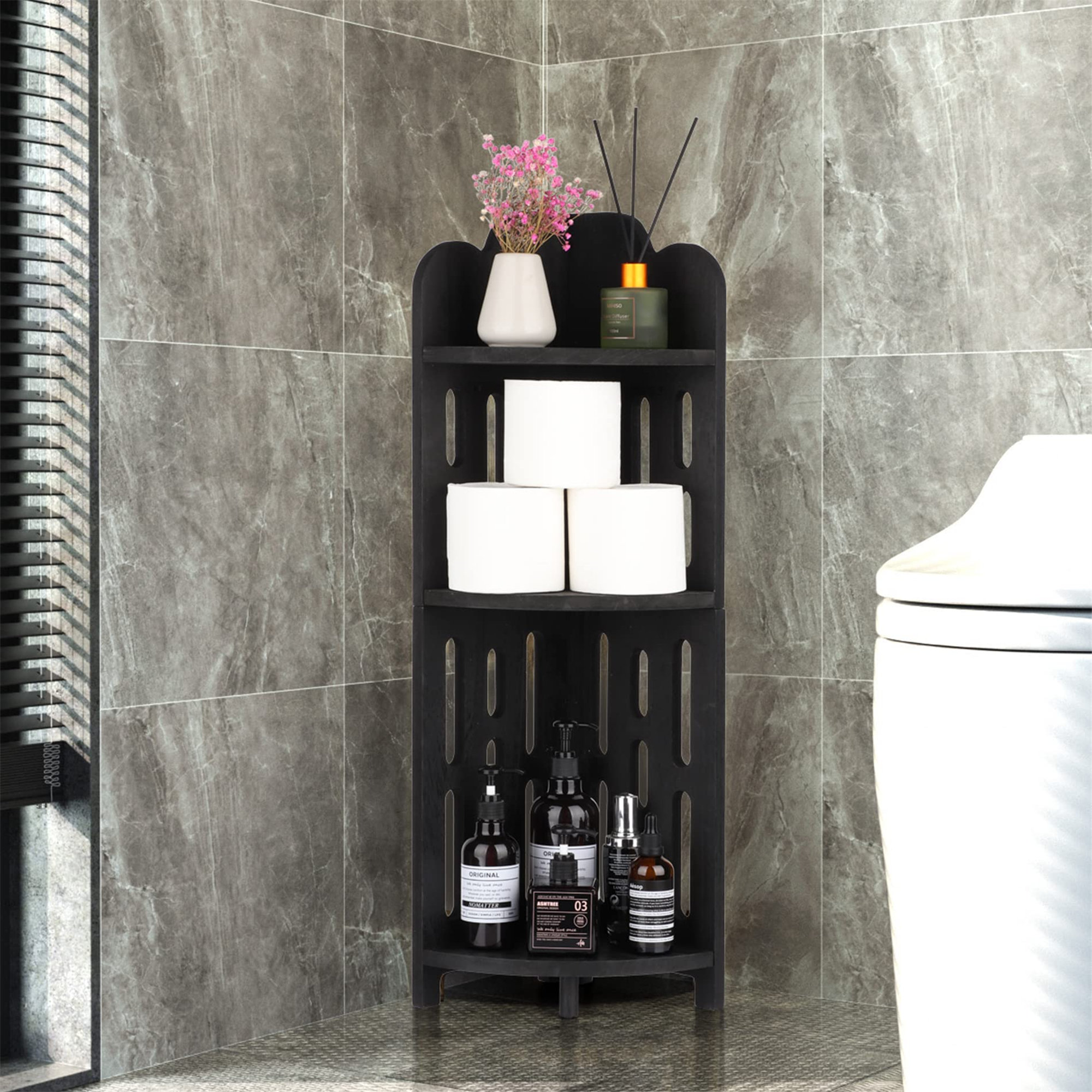 https://assets.wfcdn.com/im/87989820/compr-r85/2133/213320757/bathroom-corner-shelf-stand-3-tier-solid-wood-display-shelf-for-narrow-space-shower-corner-shelf-plant-stand-nightstand-for-living-room-bedroom-home-office-elegant-black.jpg