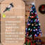 Lighted Artificial Christmas Tree-689852256