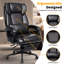 Fauteuil de direction chauffant avec repose-pieds-133409168