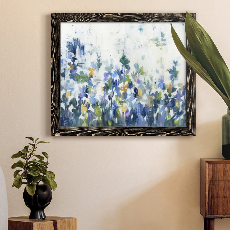 Pure Poetry - Reproduction d'art sur toile encadrée, H 20 po x l 17 po x P 1,5 po, Noir