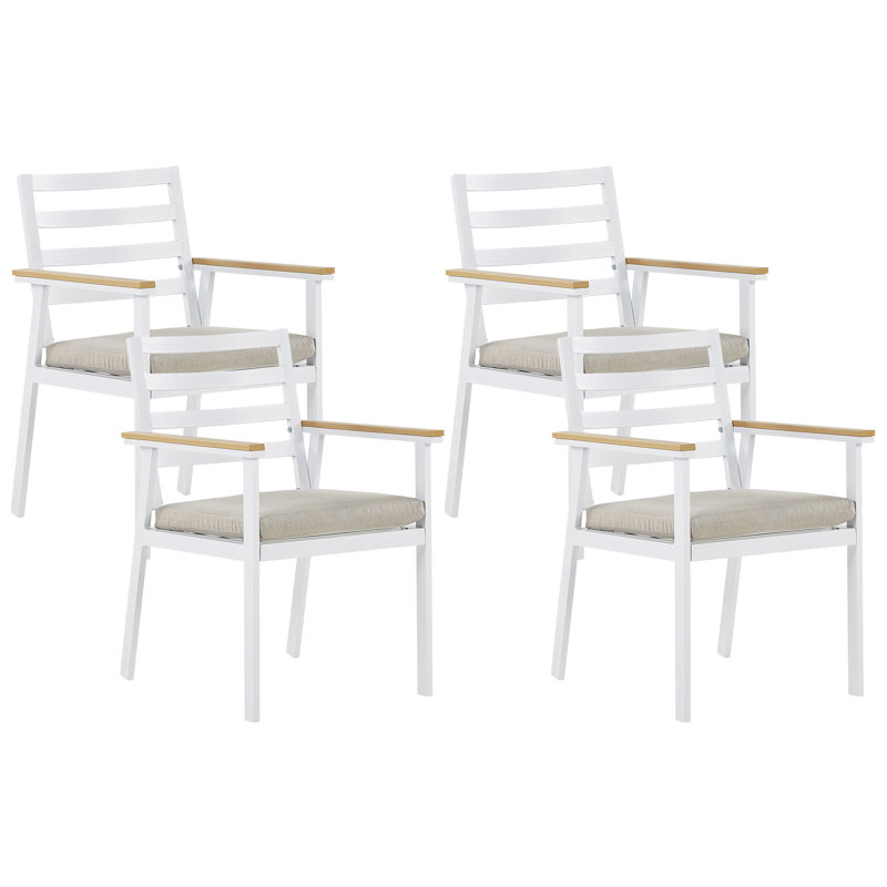 Fardy Patio Dining Side Chair with Cushion