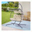Chaise suspendue en rotin pour 2 personnes-50298352