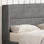 Structure de lit tapissier Annek avec rangement relevable, tête de lit à oreilles de H 40,9 po, lattes de bois et structure en métal, plusieurs tailles et options de tissu disponibles-1542131019-1542673010