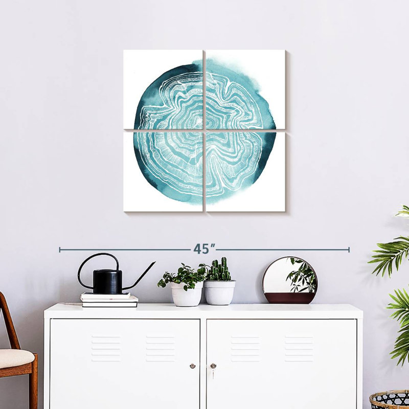 Avery Tree Ring Overlay II, H 26 po x l 26 po