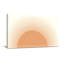 Motif tendance de soleil levant avec des teintes oranges chaudes-996294042