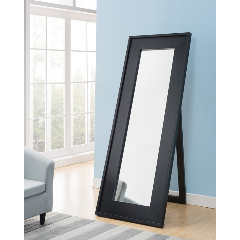 Juliane Wood Flat Floor Mirror