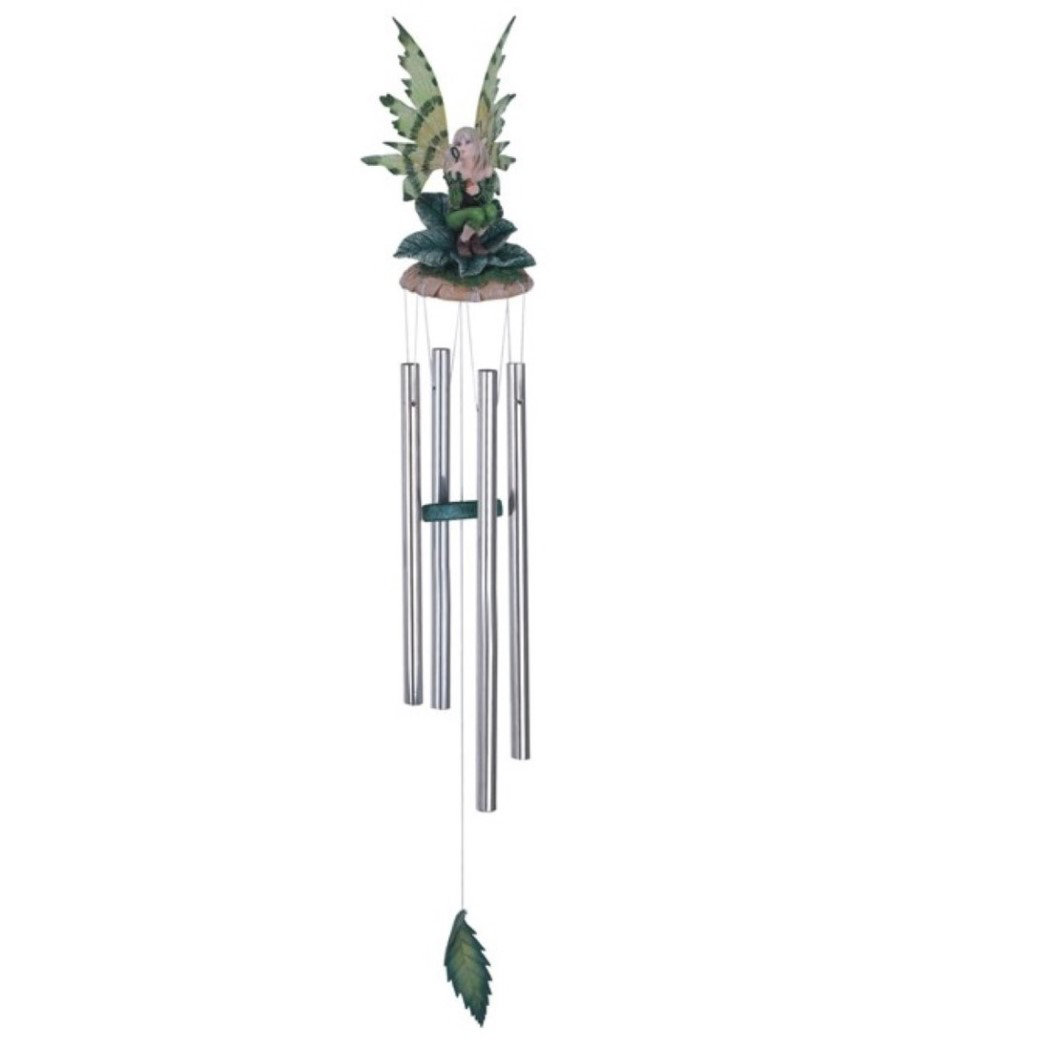 Arlmont & Co. Klaira Fairy Blowing Bubble Wind Chime | Wayfair