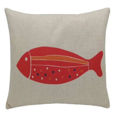Meleri Cotton Blend Throw Pillow