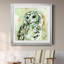 Hibou des bois - peinture encadrée-1118893713-1118893712