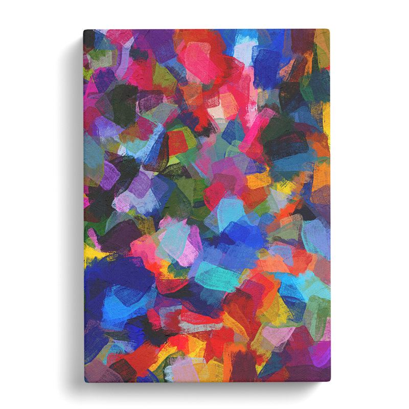 Dynamic Change Abstract - Wrapped Canvas Print, 60cm H x 40cm W x 3cm D