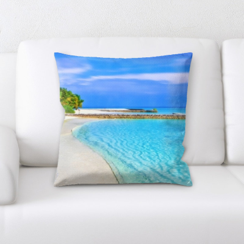 Microsuede Reversible Throw Pillow