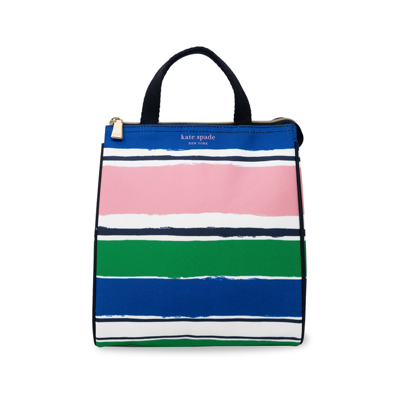 Sac repas, rayure océan