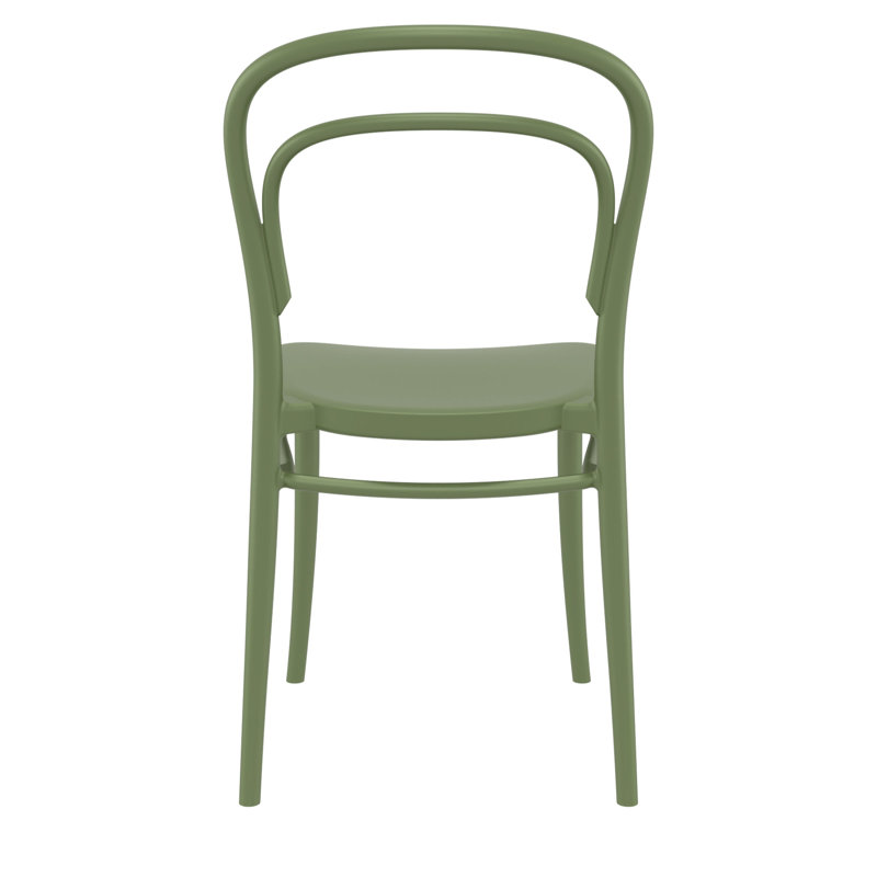 Chaise d'appoint de salle à manger Farrah, Vert olive