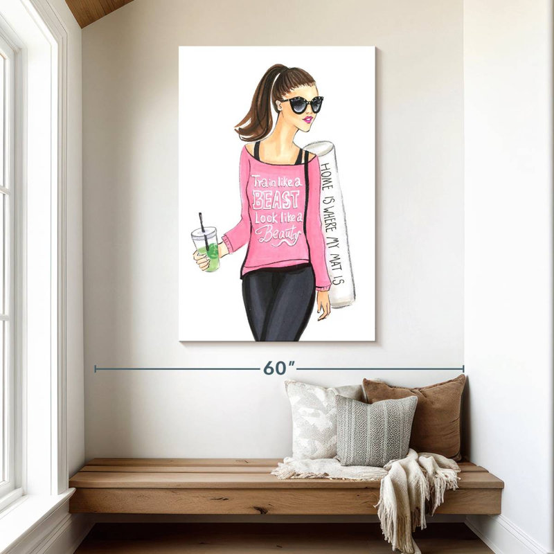 Senne Yogi, 48" H x 32" W