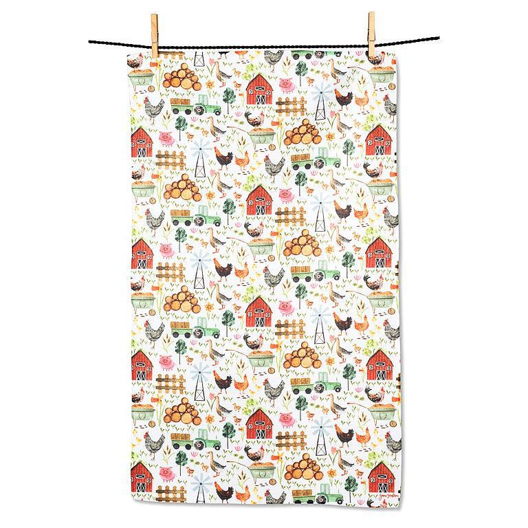 Barnyard Images Tea Towel