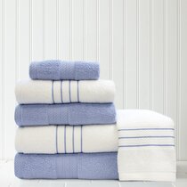 Home Goods SOHO Living Modern Life small scale striped bath towels -  colorful towels - striped towels…