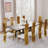 Brushed Gold Dining Chairs Set Of 4