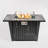 Ghag Modern Steel Fire Pit Table