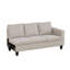 103" Verona Off-White Flannel 2-Piece Left Facing Sectional Sofa Set With Chaise-1479090654-1479090655