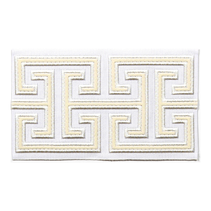 Tissu thermolaqué castille, Blanc