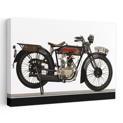 1929 Nsu 199Cc 201T, paysage abstrait classique, art mural