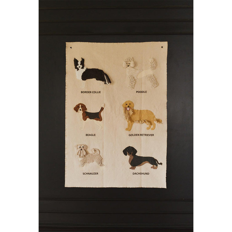 Support mural pour chiens