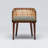 Palms 19'' H Upholstered Mahogany Armchair-90795057-91437438