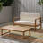 LOVESEAT & COFFEE TABLE