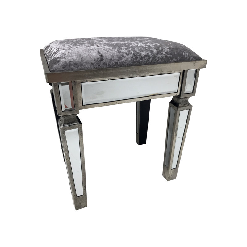 Kanye Solid Wood Accent Stool