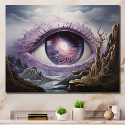 Minds Eye Surreal Landscape II On Canvas Print