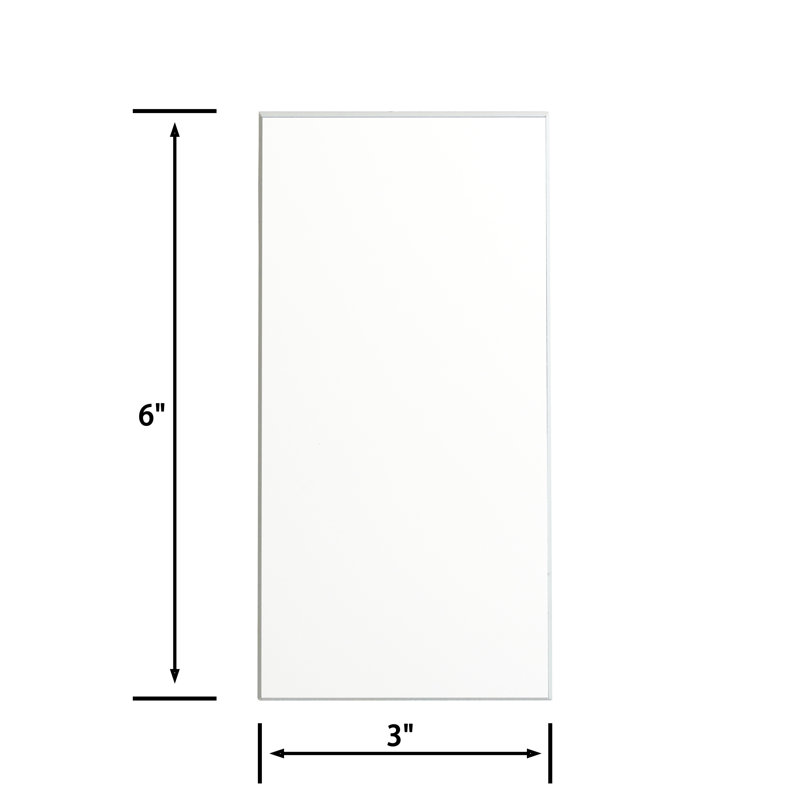 Avant Decor Bex Metro Solid Color 3'' W x 6'' L Stone Composite Peel ...