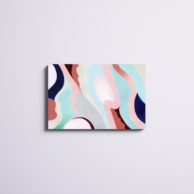 «Pastel Highlands V», reproduction d'art sur toile tendue, H 20 po x l 30 po