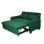 Malaquas Convertible Sleeper Loveseat with Pockets & Plush Pillows-115120295-116571860