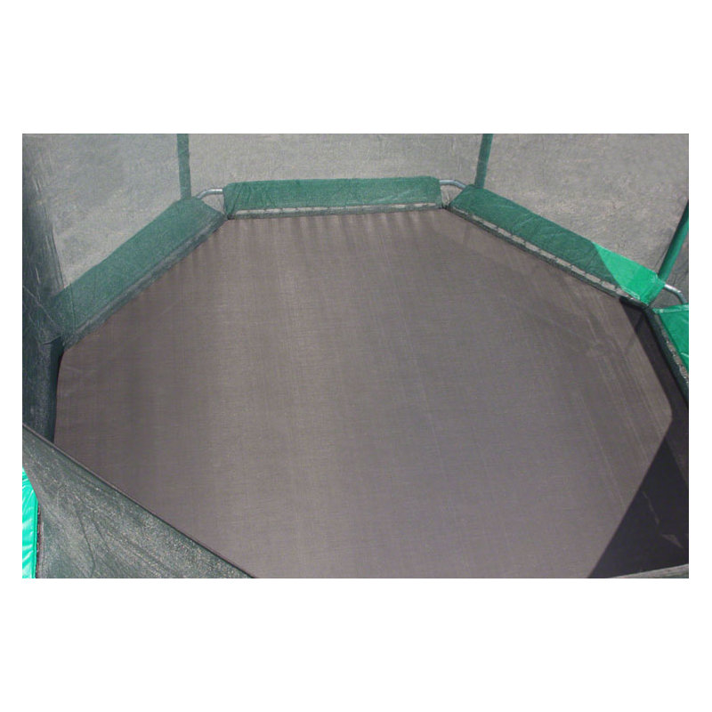 Trampoline 16' octogonal Magic Circle, Vert