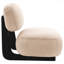 Fauteuil d'appoint sans accoudoirs Camel