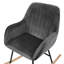 Ines Upholstered Rocking Chair-1421246741