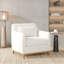 Fauteuil d'appoint 31,65 po Brizia pour le salon, la chambre à coucher-1117503730