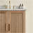 Fully Assembled 36''  Light Coffee Freestanding Single Sink Bathroom Vanity With Wood Construction -756995428