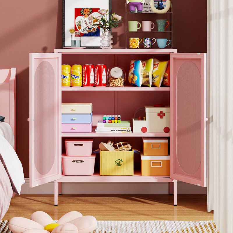 Metal Accent Merwin, Pink