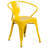 Duluth 30'' Round Metal Indoor-Outdoor Table Set with 2 Arm Chairs-24678685-24678687