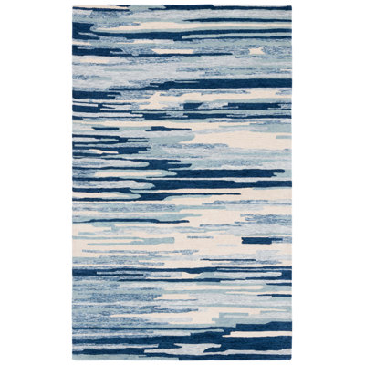 Tapis en coton / ivoire Jhenifer