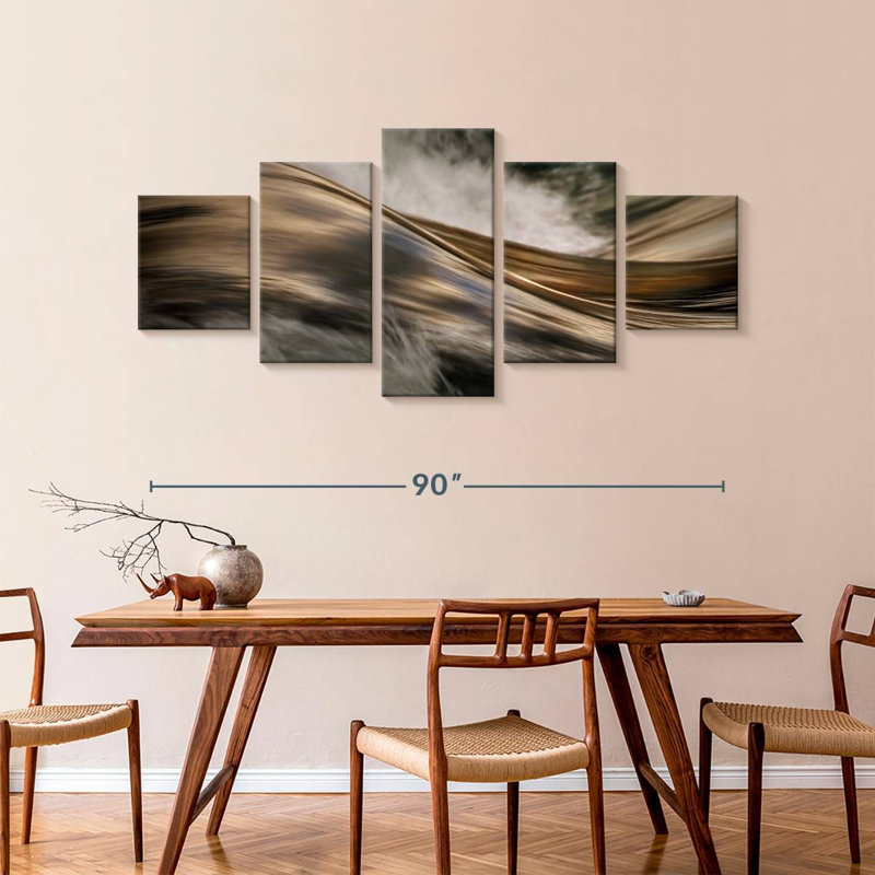 Avery Bronze, 42" H x 92" W