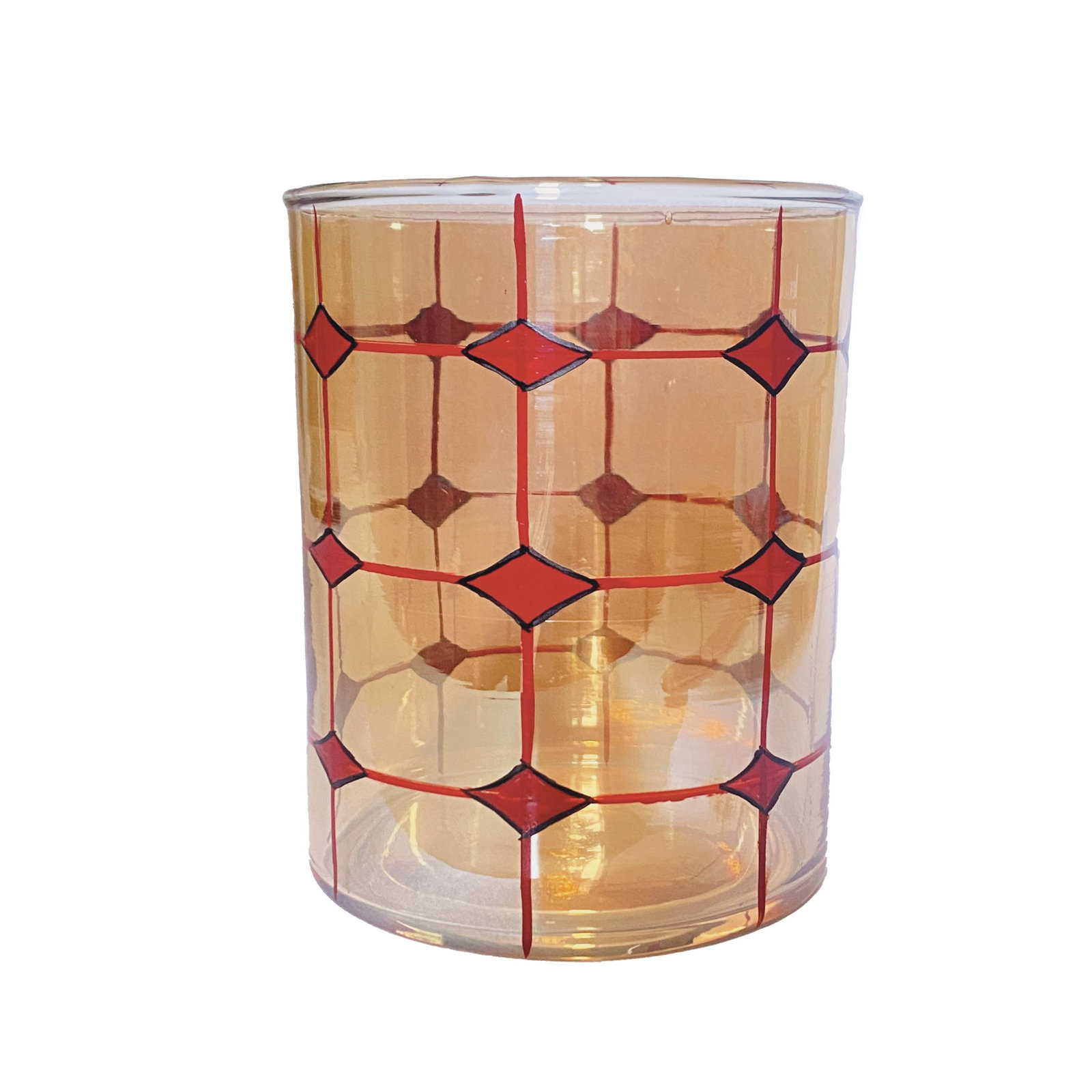 Hand-Blown Glass Votive Holder