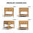 Sixto Burlwood Storage End Table-123491658