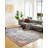 Aaruhi Machine Washable Oriental Red/Blue/White Area Rug-763016500