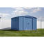 Remise de rangement Classic en acier, 10 x 8, bleu gris-119311402-55865214